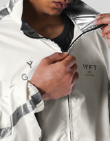 Silver Line Tech Zip Jacket - Ivory