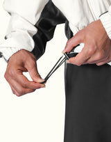 Silver Line Tech Zip Jacket - Ivory