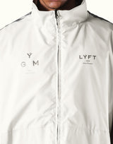 Silver Line Tech Zip Jacket - Ivory