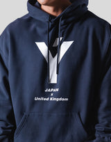 Y Oversize Sweat Hoodie - Navy