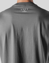 Vintage Dog Graphic Big T-Shirt - D.Grey