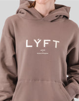 LÝFT Logo Sweat Hoodie - Beige