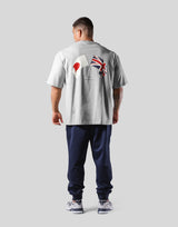 New Flag Big T-Shirt - Grey