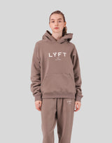 LÝFT Logo Sweat Hoodie - Beige