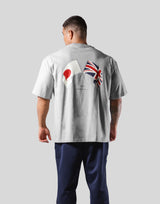 New Flag Big T-Shirt - Grey