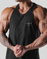 Back Emblem Training Tanktop - Black