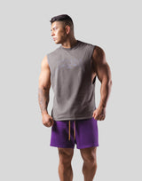 Metal logo No sleeve - D.Grey