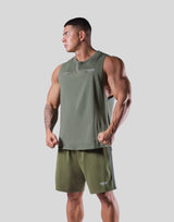 LÝFT x EVERLAST x SUNG Loose Fit Tanktop - Olive