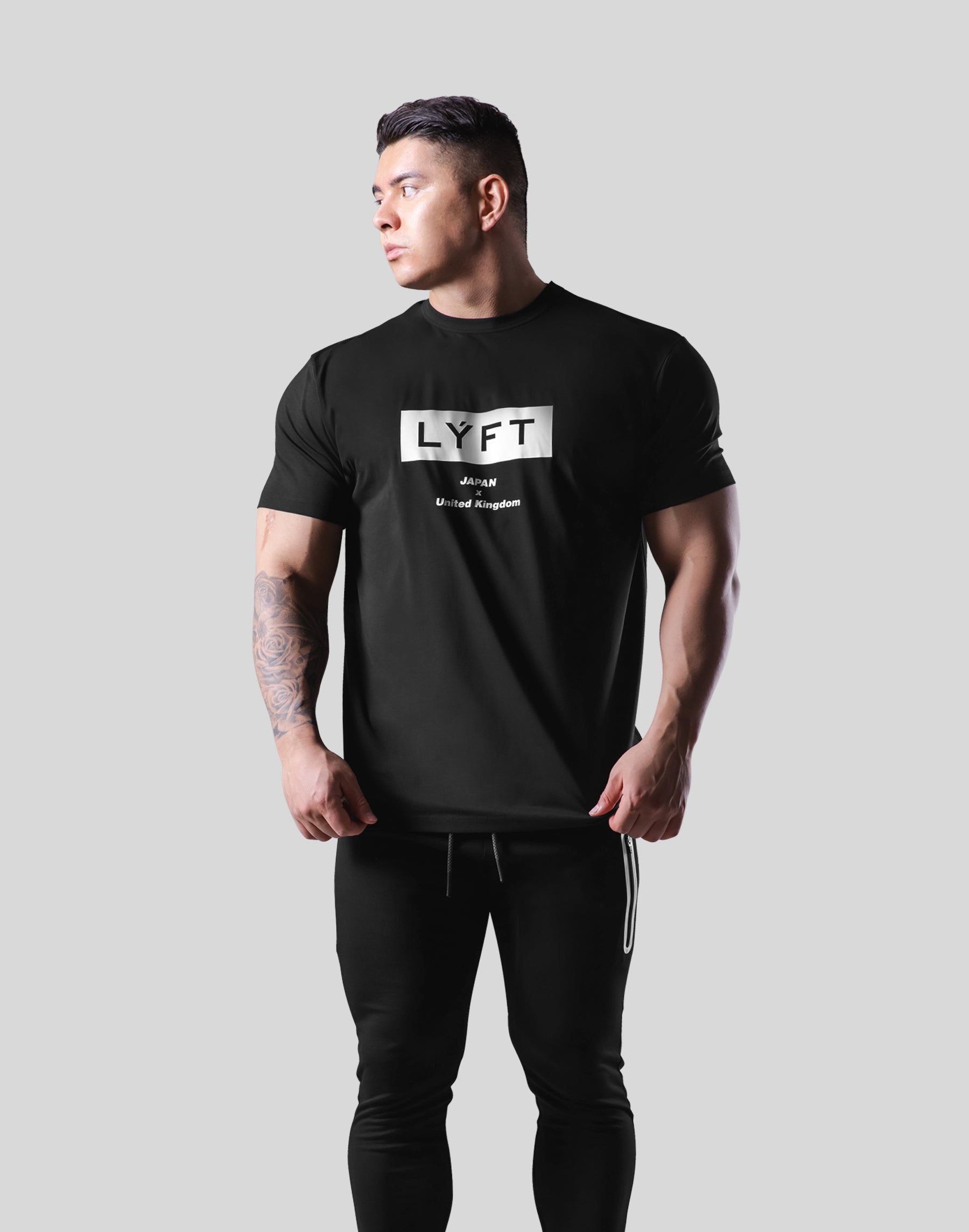 Box Logo Stretch Standard T-Shirt - Black – LÝFT