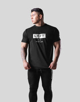 Box Logo Stretch Standard T-Shirt - Black