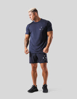 GÝM Stretch Standard T-Shirt - Navy