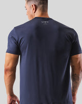 GÝM Stretch Standard T-Shirt - Navy