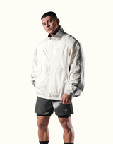 Silver Line Tech Zip Jacket - Ivory