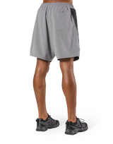 2Line Wide Shorts - Grey