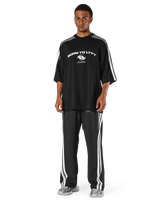 Shoulder Line Extra Big T-Shirt - Black