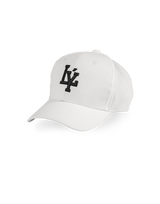 Embroidered LÝ Logo Cap - White