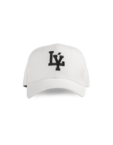 Embroidered LÝ Logo Cap - White