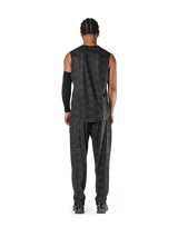 Stretch Loose Fit Tanktop - Black