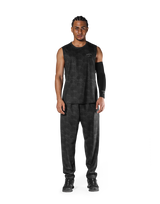 Stretch Loose Fit Tanktop - Black