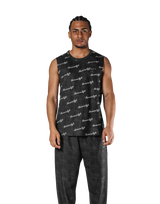 Stretch Loose Fit Tanktop - Black Special