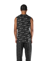 Stretch Loose Fit Tanktop - Black Special