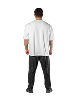 Box Patch Stretch Big T-Shirt - White