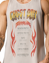 Chest Day Vintage Tanktop - Ivory
