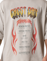 Chest Day Vintage Extra Big T-Shirt - Ivory