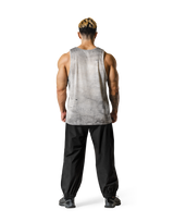 Death Metal Logo Vintage Mesh Tanktop - Ivory