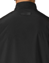 Nylon Zip Up Vest - Black