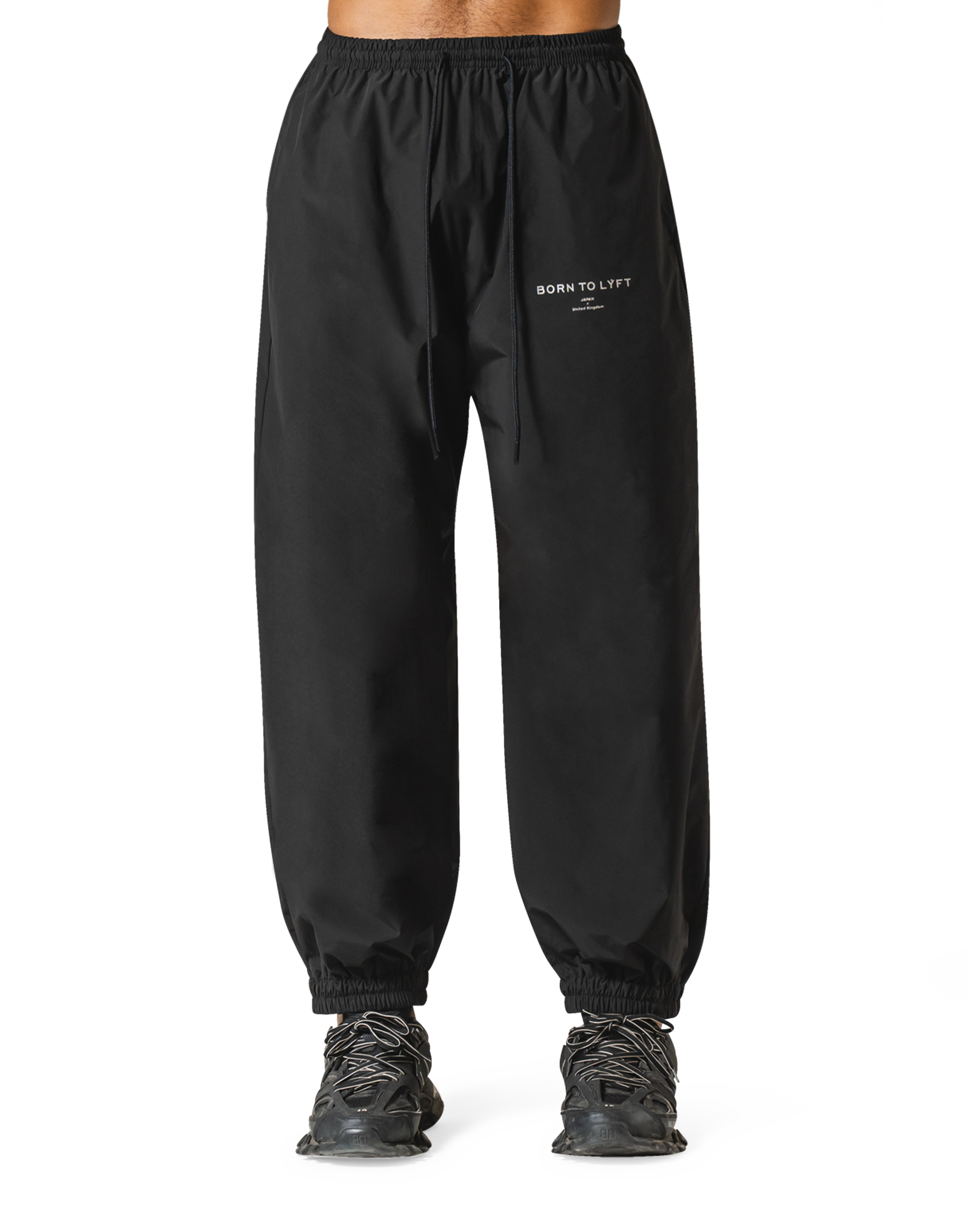 Nylon Lounge Joggers - Black – LÝFT Nylon Lounge Joggers - Black – LÝFT
