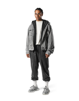 Oversize Denim Jacket - Black