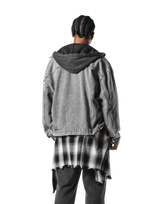 Oversize Denim Jacket - Black