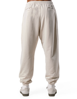 Wide Loose Vintage Sweat Pants - Ivory