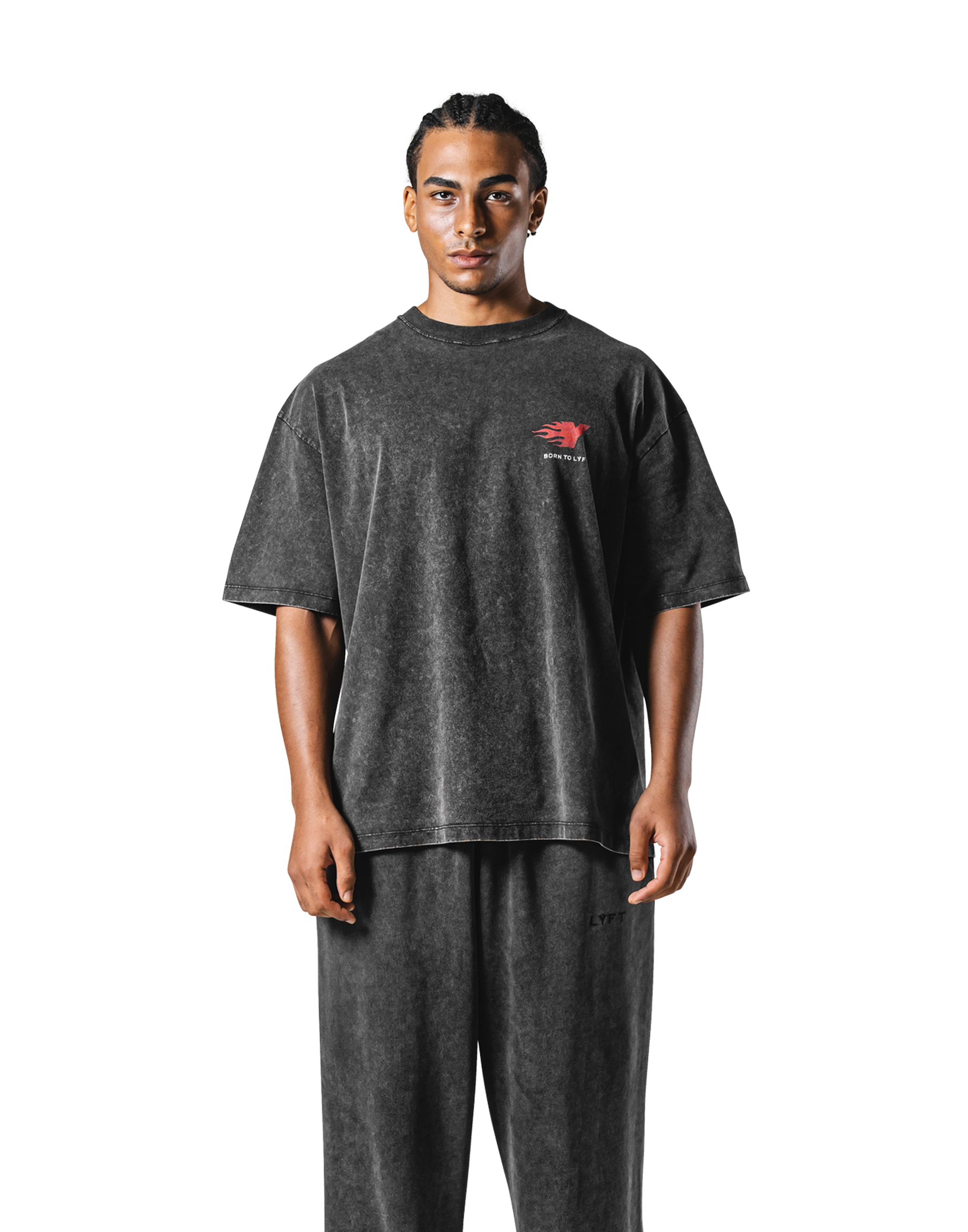 Training Club Logo Big T-Shirt - Black – LÝFT