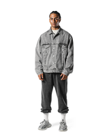 Oversize Denim Jacket - Black