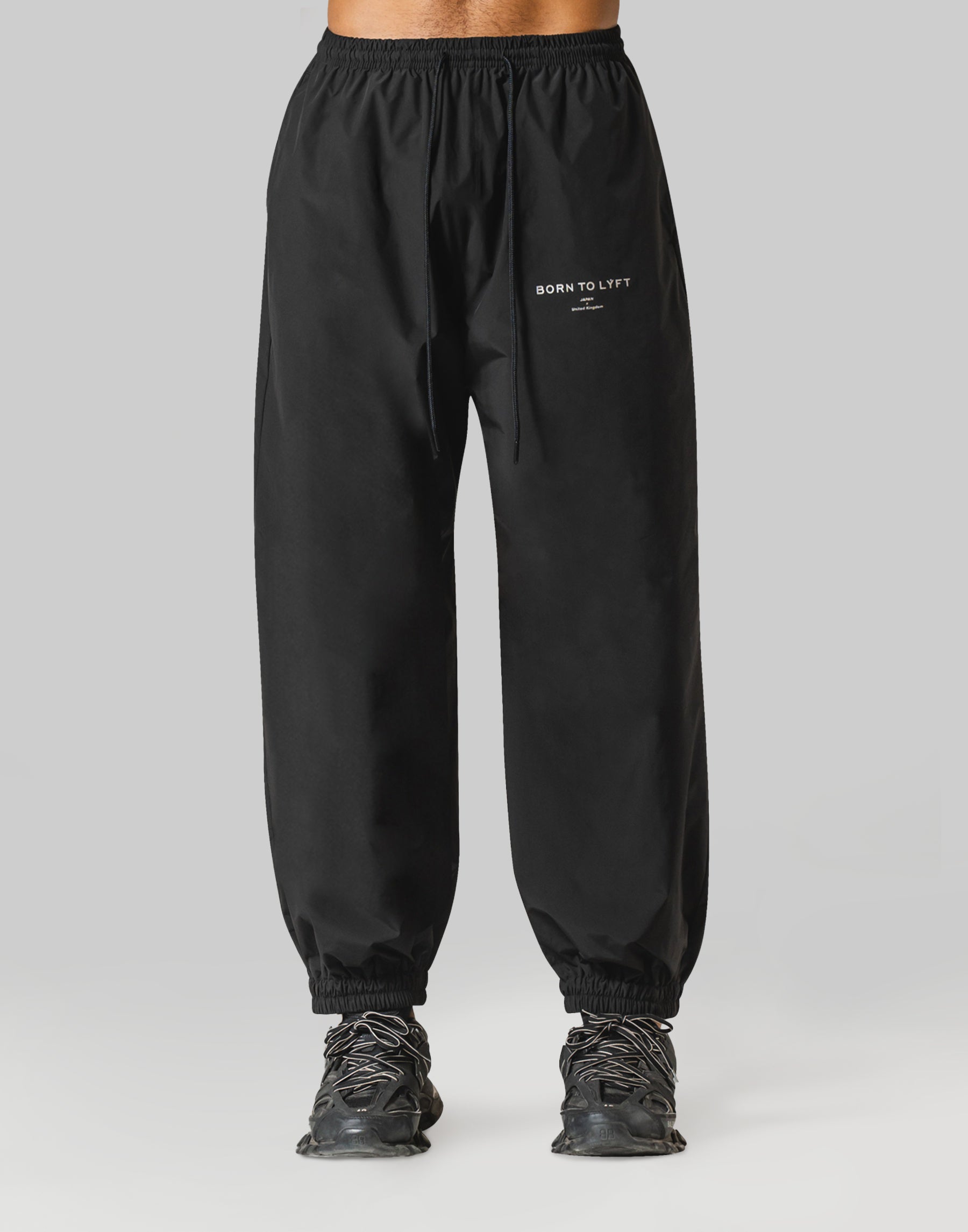 Nylon Lounge Joggers - Black – LÝFT