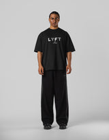 LÝFT Logo Big T-Shirt V.2 - Black