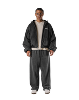 SWITCH LAYER™ Vintage Hoodie | MA-1 Puffer Jacket - Black