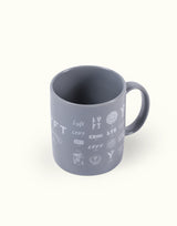 Heritage Logo Mug Cup - Grey