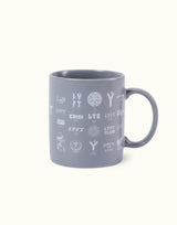 Heritage Logo Mug Cup - Grey