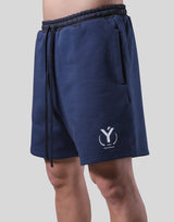 Laurel Y Sweat Shorts - Navy