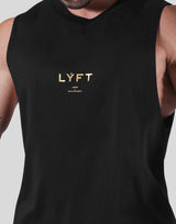 Back Emblem Loose Fit Tanktop - Black