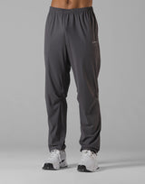 Stretch Nylon Straight Long Pants - D.Grey