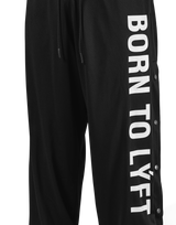 Relax Fit Mesh Pants - Black
