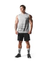 Faded Graphic Tanktop - White