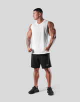 LÝFT x EVERLAST x SUNG Loose Fit Tanktop - White