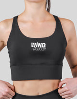 LÝFT × WIND AND SEA Cross Strap Bratop - Black