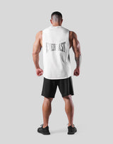 LÝFT x EVERLAST x SUNG Loose Fit Tanktop - White