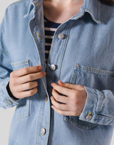 Wide Denim Jacket